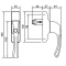 Hueck Tilt/Turn Window Handle Non-Locking